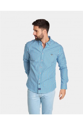 CAMISA 0025 C/BOTON OXFORD...